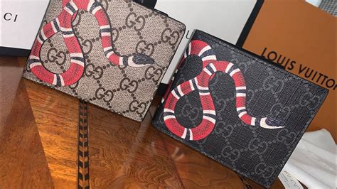 gucci kin|gucci snake wallet inside.